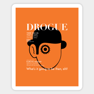 Clockwork Orange Magazine Parody Magnet